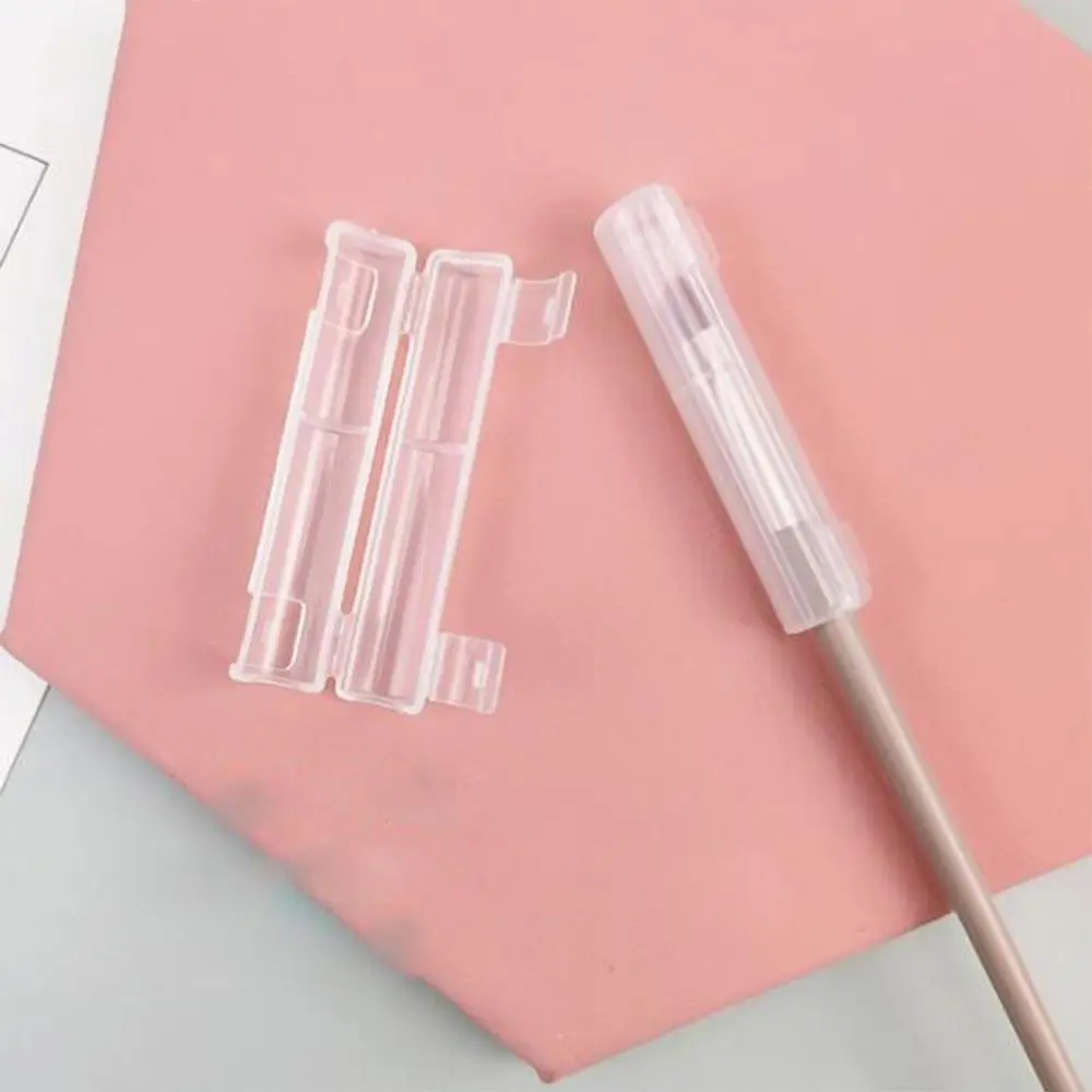 Przezroczyste akcesoria do narzędzi do makijażu Osłony Protector Ochrona przed kurzem Pokrowiec na szczotki do przechowywania