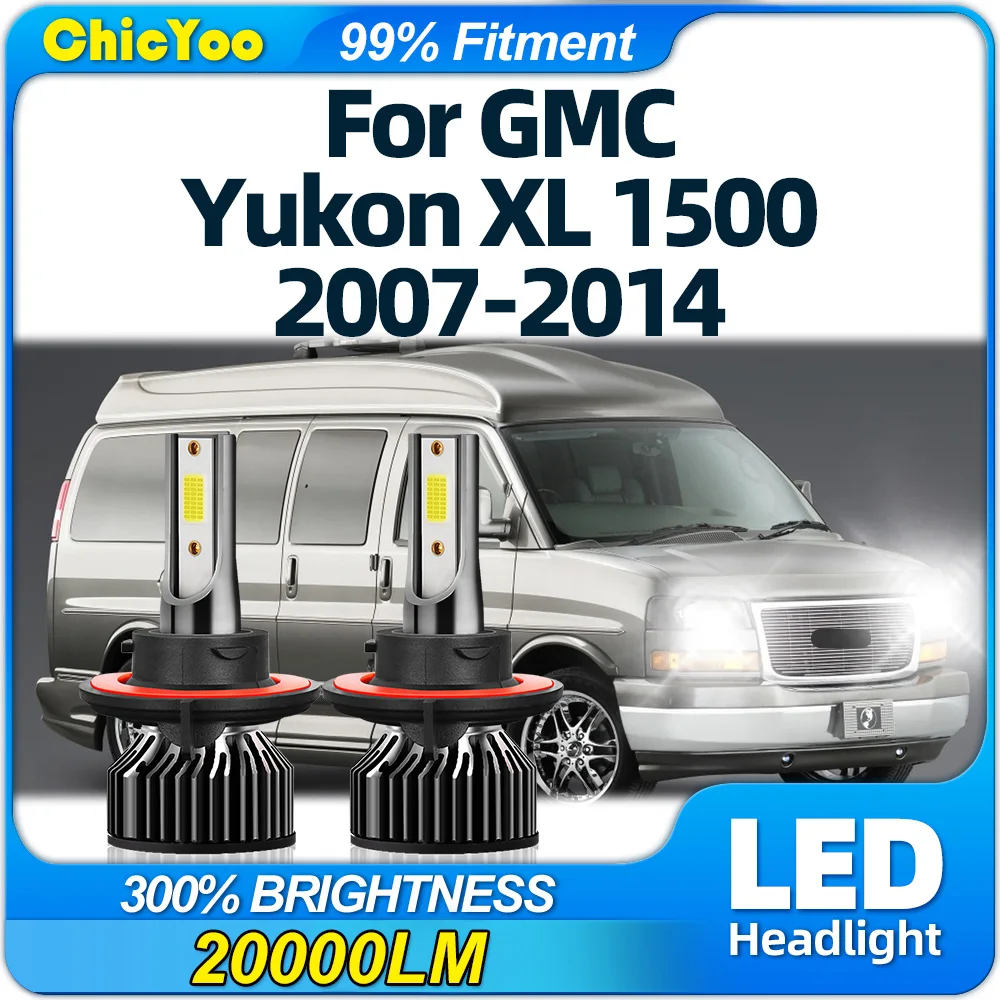 

120W Canbus светодиодный фары 6000 лм автомобильная лампа 12 В 1500 K для GMC Yukon XL 2007 2008 2009 2010 2011 2012 2013 2014