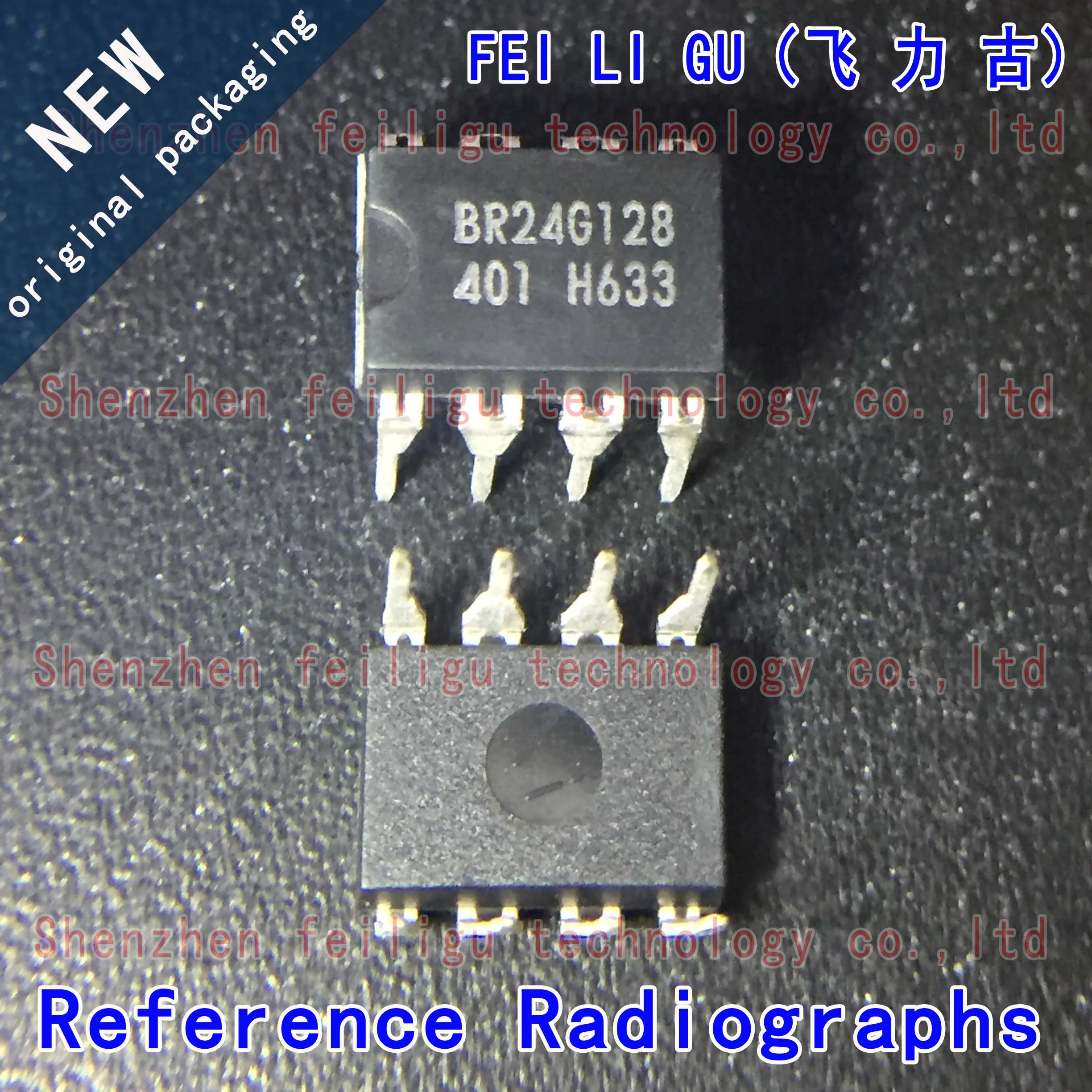 1 ~ 30PCS 100% Nouveau BR24G128-3 original BR24G128 GT: DIP8-Insert EEPROM ogeneKb Puce mémoire