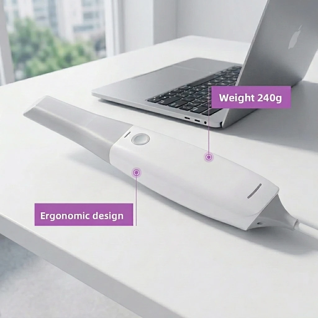 Dental Intraoral Scanner 3D Digital Impression Device Orthodontic and Prosthetic 3D Scanner USB-Powered Class II