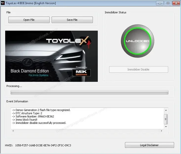 Toyolex 4 Diagnostic Tool Unlimited Keygen for Denso Lexus Maschera-mento Ad blue Car D TC Software Tool PK Toyolex3