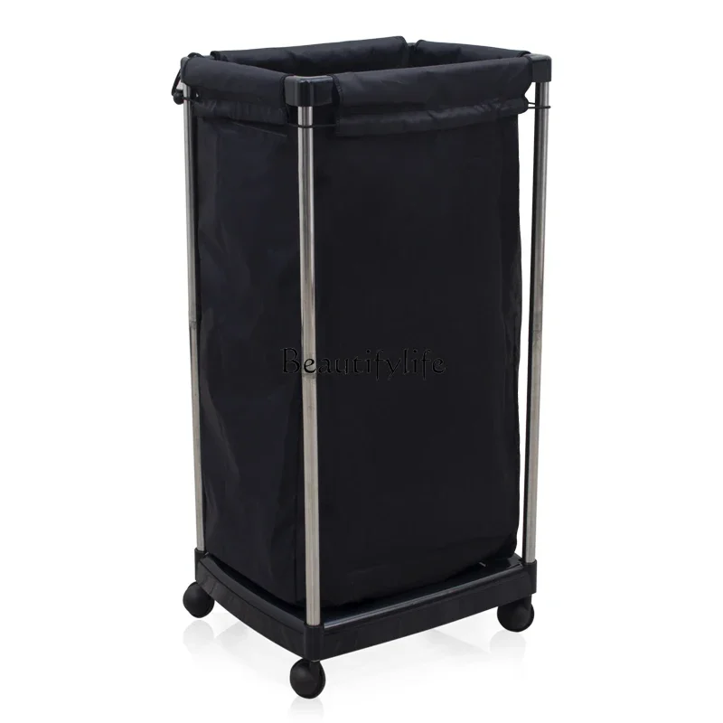 Beauty Salon Hair Salon Towel Storage Bucket Hair Salon Hotel Dry Cleaning Dirty Clothes Trolley Cabinet