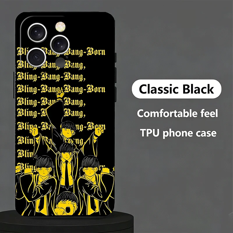 Mashle Magic And Muscles Anime Phone Case For iPhone 18 17 16 15 Plus 14 Pro Max 17E 16E 11 13 12 Mini XS X 7 SE Pattern Cover 1 view 6