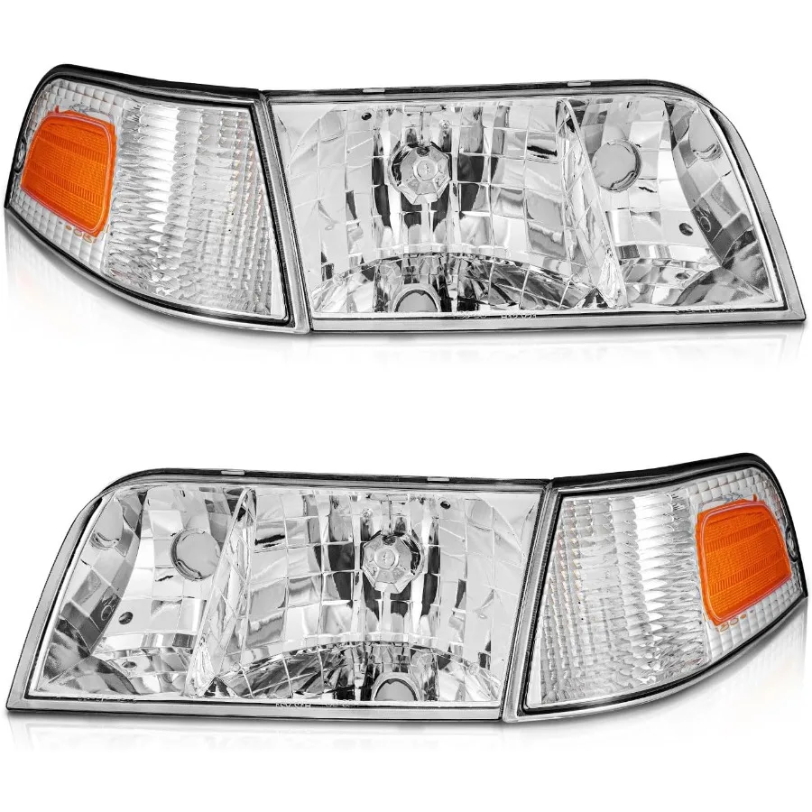

Headlights for 19982011 Crown Victoria Headlight Assembly Fit 98 99 00 01 02 03 04 05 06 07 08 09 10 11 Crown Victoria with Co