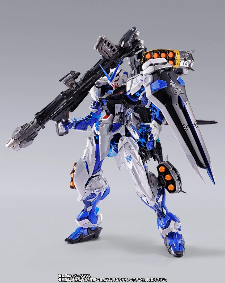 Bandai Gundam Model Kit Anime Figure METAL BUILD Astray Blue Frame Second MB PROJECT ASTRAY Action Figures Toys Gifts for Kids