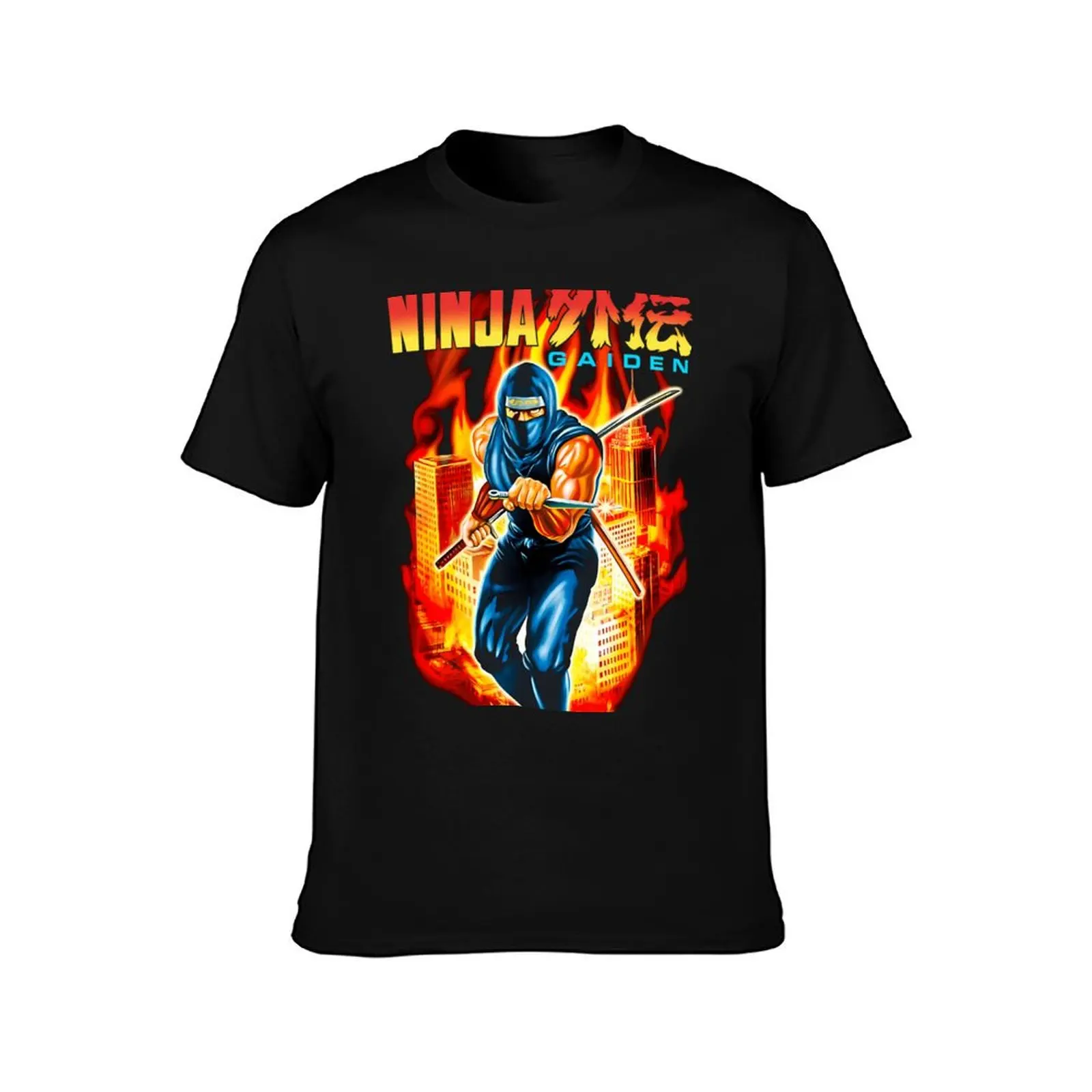 NINJA GAIDEN BOX ART T-Shirt man t shirt customs anime shirts men