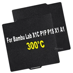 Build Plate for Bambu Lab Bambo X1C P1P A1 Bambulab P1S Plate 3D Printer Accessories Heated Bed PEI Sheet for Bambulab X1 Carbon