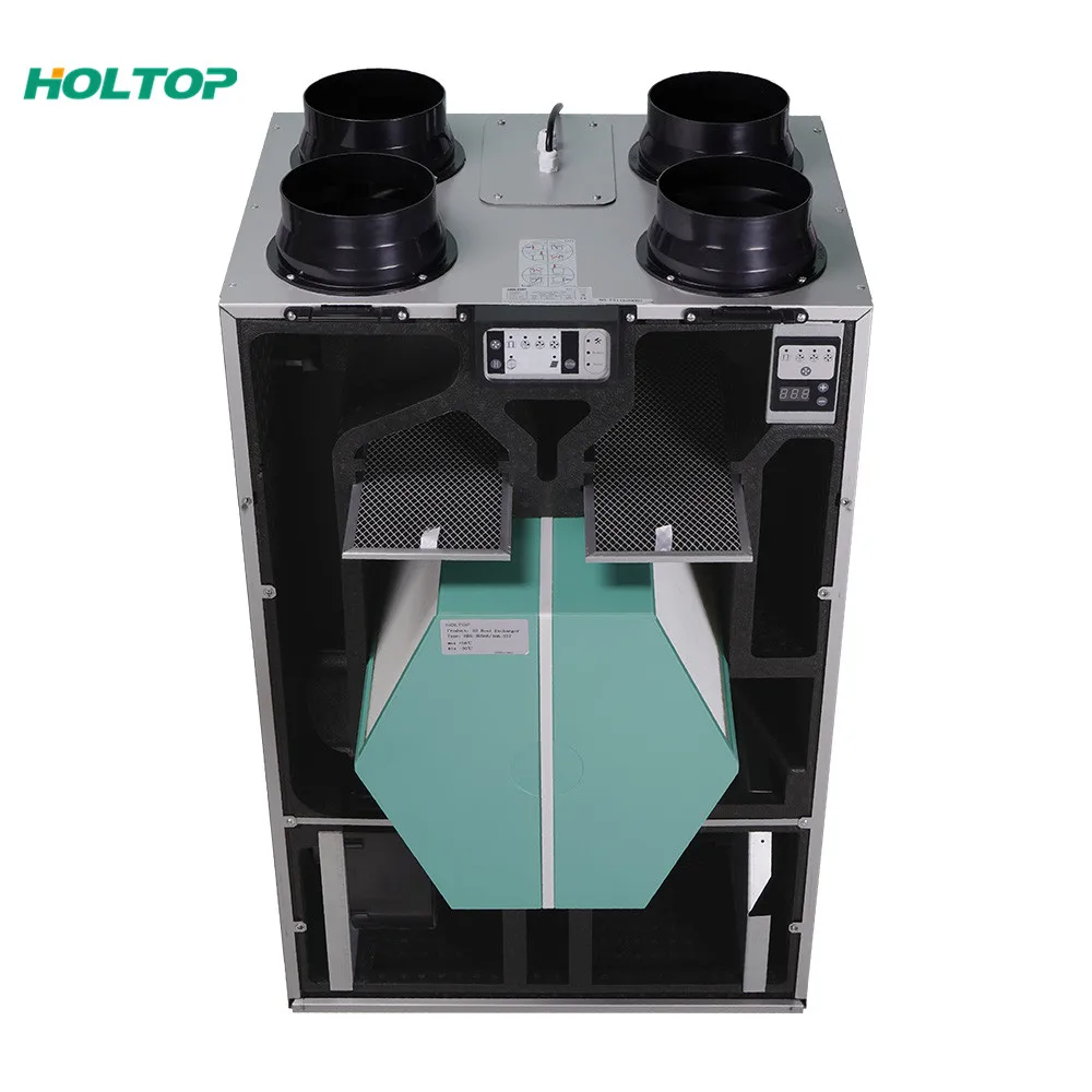 High Quality Holtop best hrv whole house air handling unit ventilation heat recovery system-Airflow