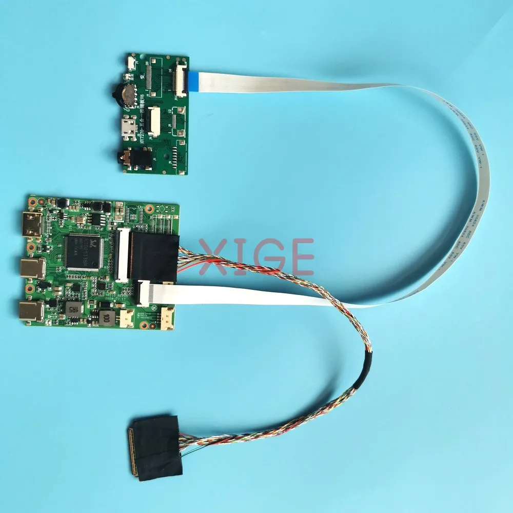 

Плата контроллера драйвера для B140RW02 V0/V1/V2 B140RW03 V1 40-контактный LVDS экран ноутбука 14 "USB-C Mini-HDMI 1600x900 TYPE-C комплект DIY