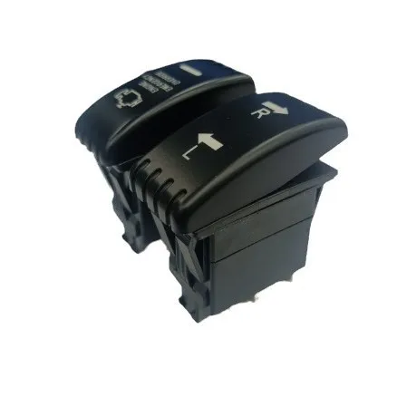

For 2pcs Rocker Switch Left Arrow Right Arrow Two Gears Self-locking Ball Car Sightseeing Car Agricultural