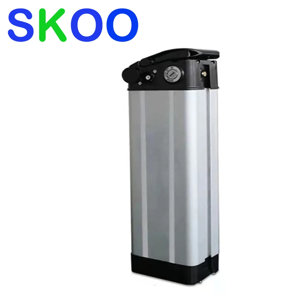 

Large Sliver Fish 36V 48V Ebike Battery Case Lithium Battery Case Box Electric Bike Sliver Fish Ebike Empty Akku Battery Box