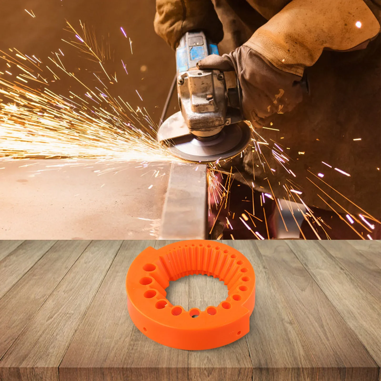 DIY Sharpener Drill Bit Grinder Drilling Tasks Compatible With 125 Mm Grinder Efficient Sharpening Tool For DIY Projects