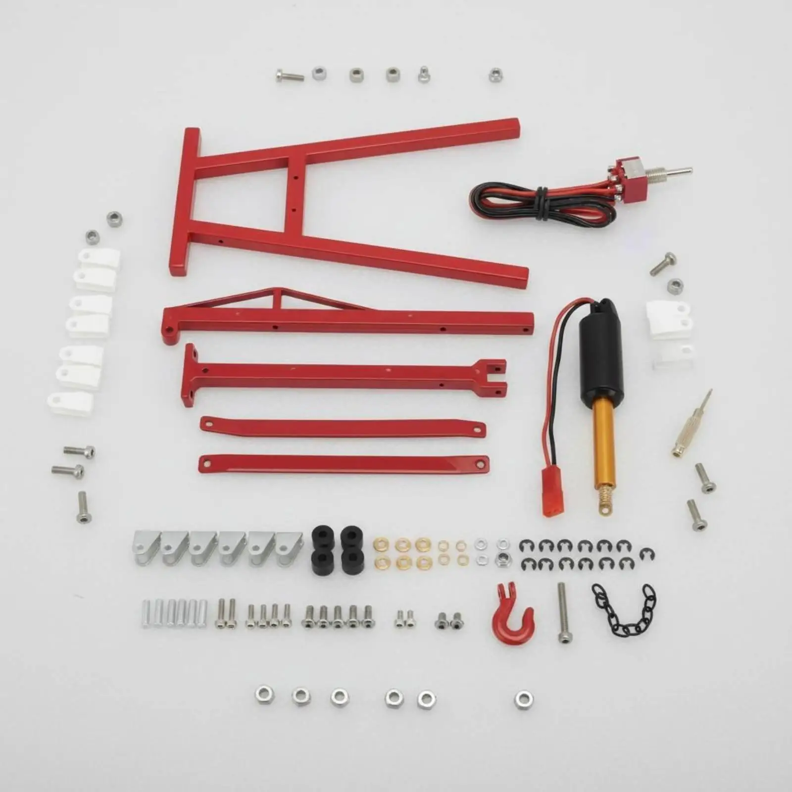1/10 Scale Garage Set Realistic Rc Engine Hoist Model Car Hoist Miniature Build