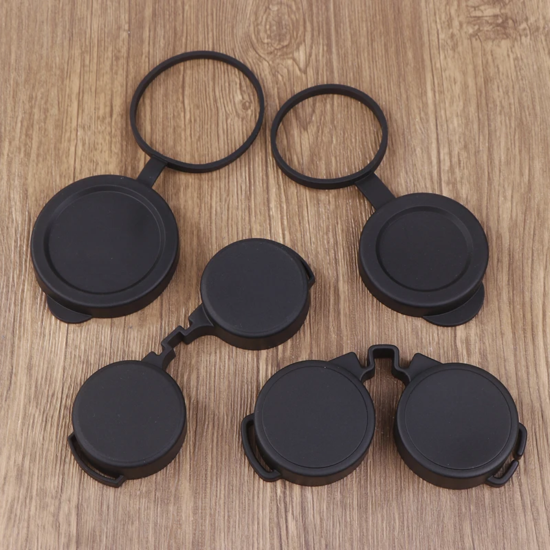 Capuchons de protection en caoutchouc pour objectifs de jumelles 42mm/50mm, couvercles d'oculaires de jumelles, protection de lentilles de télescope