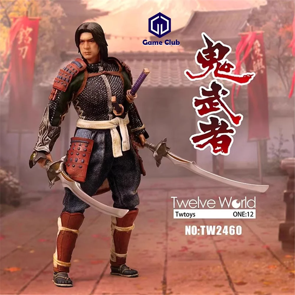 2025 Q1 TWTOYS TW2460 1/12 Scale Japanese Adventure Game Characters Ghost Warrior Ninja Katana Full Set 6in Action Figure Model