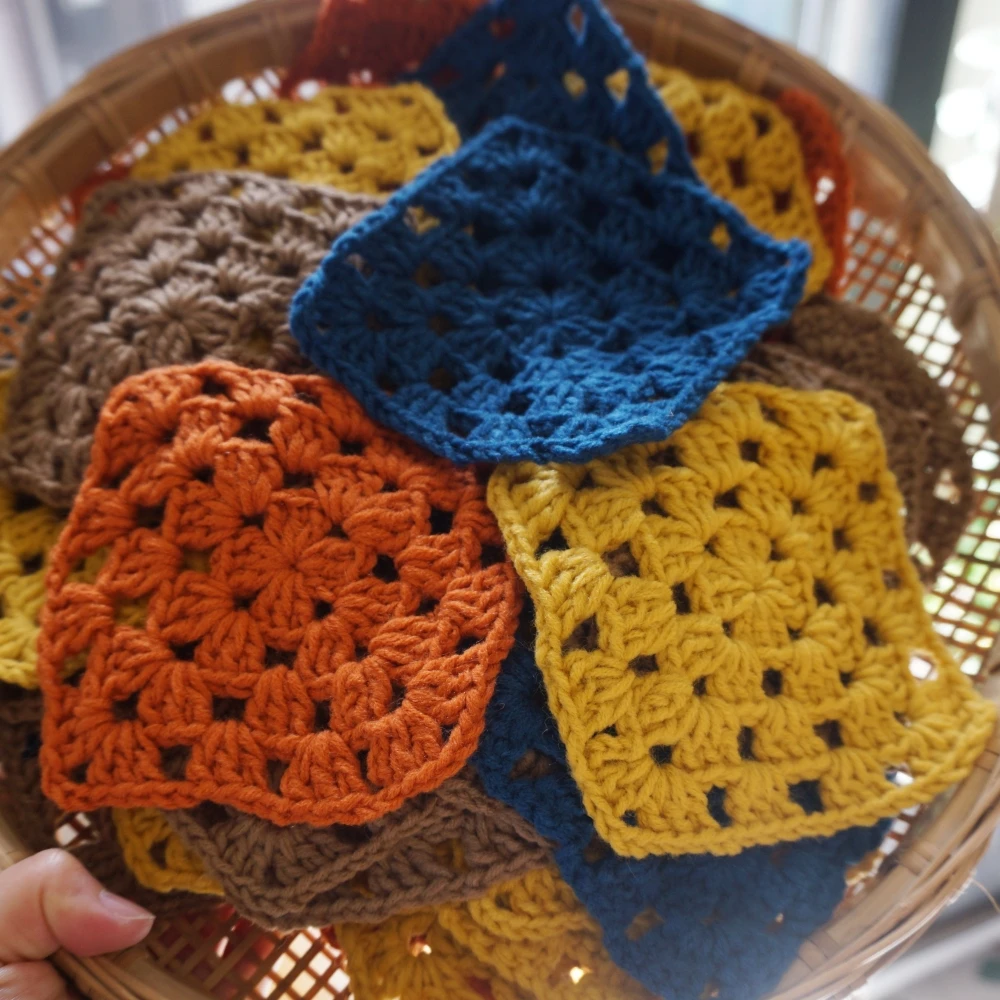 

Handmade Crochet Original Placemat Coaster Cup Mat Home Decoration 20pcs/lot 12cm