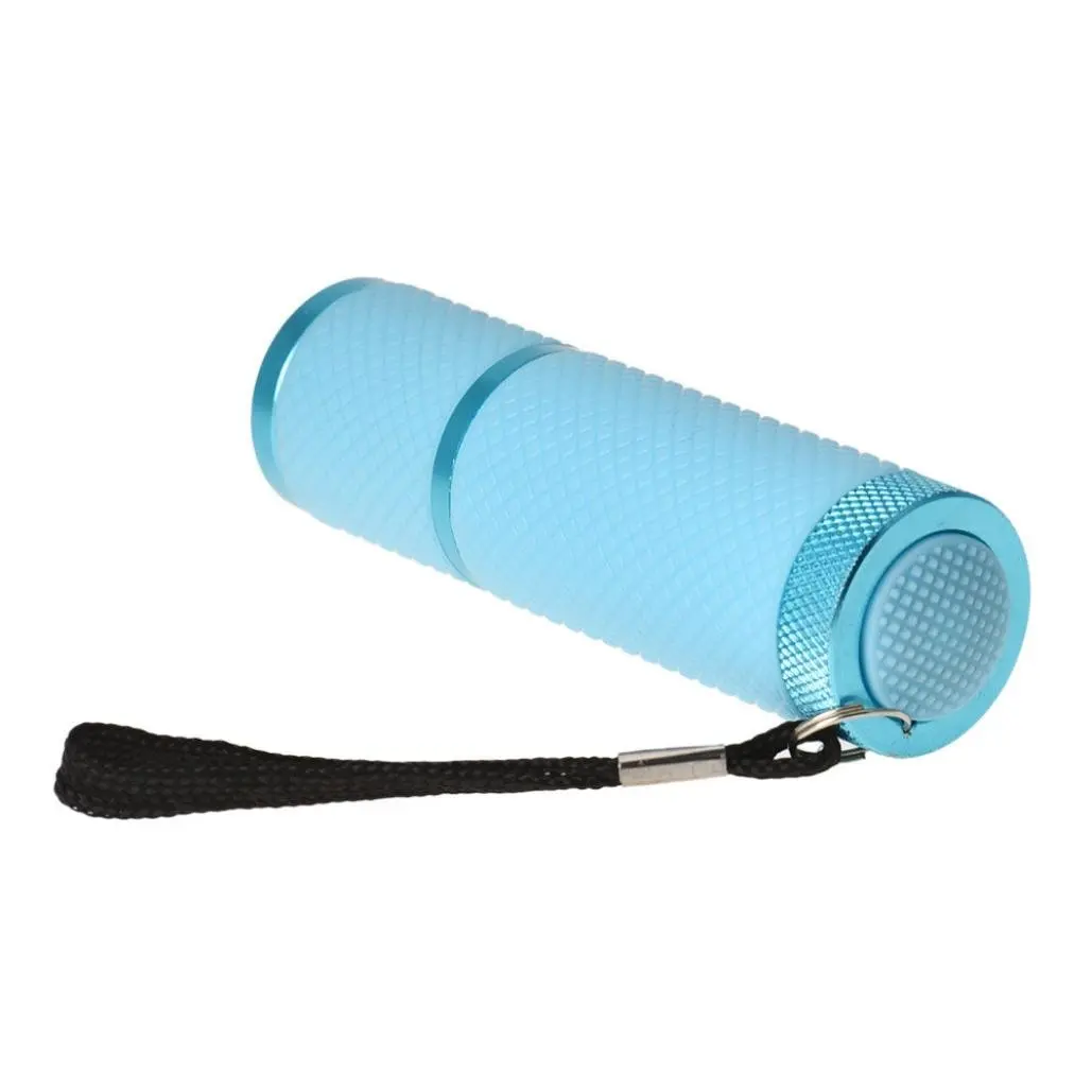 Mini Droger Lichtuithardende Zaklamp Zaklamp voor UV Nagellak (Blauw)