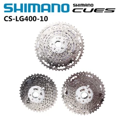 SHIMANO CUES U6000 Series CS-LG400-10 For MTB Mountain Bike 10s Cassette 11-39T/11-43T/11-48T Compatible With LINKGLIDE System