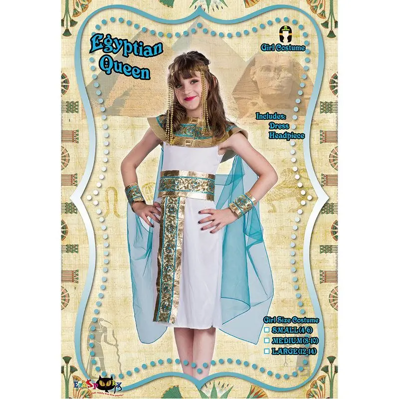 أزياء الملكة التأثيرية لمهرجانات الأميرات للفتيات ملابس تنكرية لمرحلة الهالوين العرقية التقليدية للأطفال...