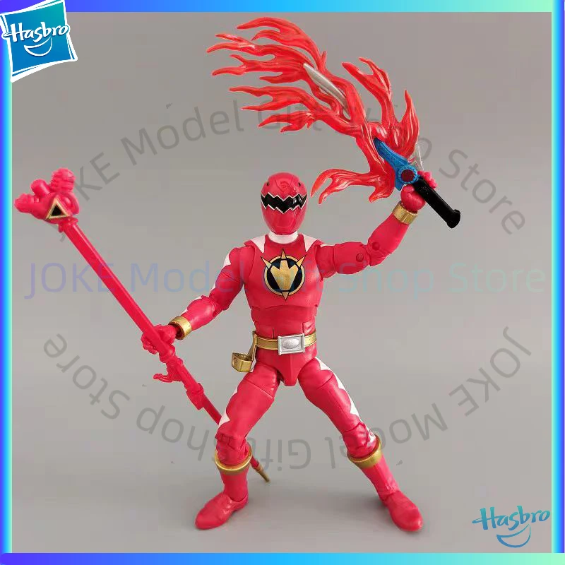 Hasbro Janime Power Rangers Red Ranger ZEO COG 6 INCHES Action Figure Model Cadeau Speelgoedcollectie voor kinderen