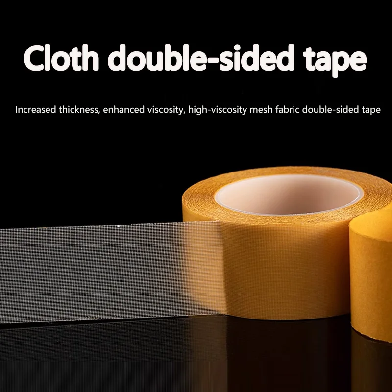 Buki double-sided tape, high-viscosity, strong wall fixation, no-trace, specially for felt boards, carpet splicing, flooring, we