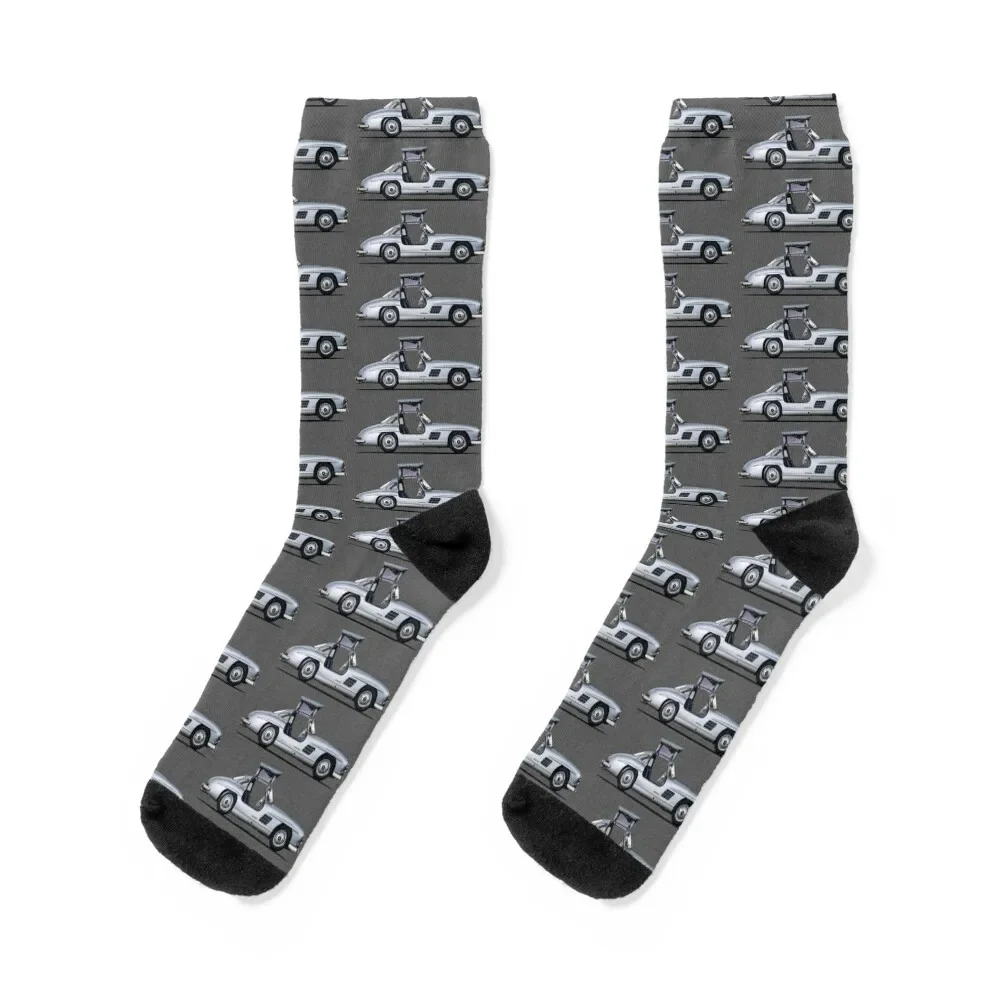 

300 SL Gullwing Socks designer brand custom sports Socks Man Women's