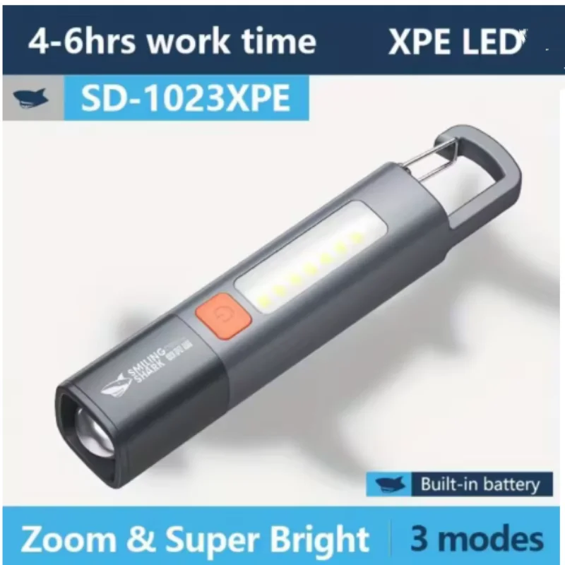 ISURE MARINE Flashlight Camping Light Multi Functional Mini Portable Outdoor Camping Light Home Lighting Flashlight