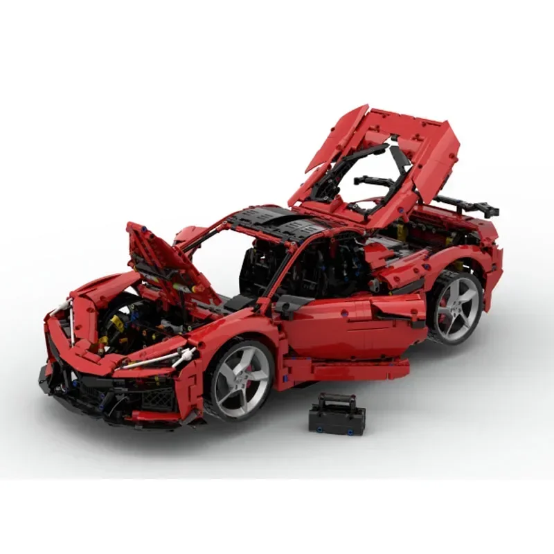 Classic Sports Car MOC-175389 Speed Champion Sports Car Racing Toy Building Block Toy Model 3505PCS Birthday Gift Christmas Gift