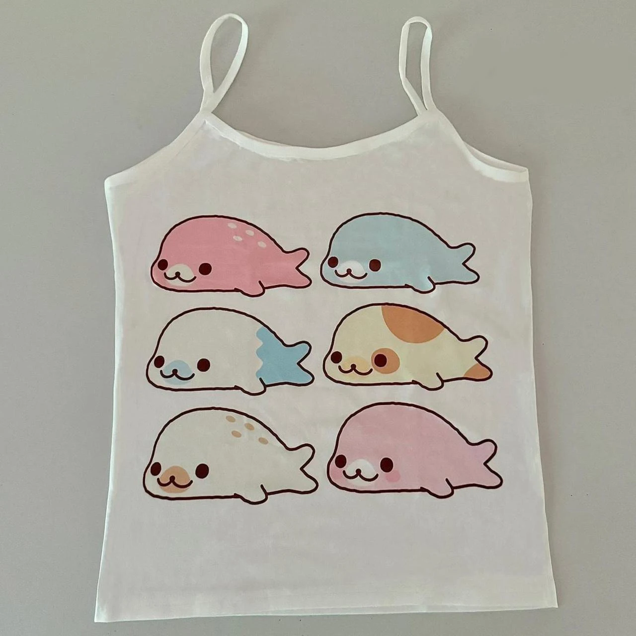 

Эстетический укороченный топ 2000-х годов Y2k с принтом Harajuku Camis Графический гот без рукавов Хип-хоп Панк Майка Винтаж Короткая уличная одежда Эмо Девушка