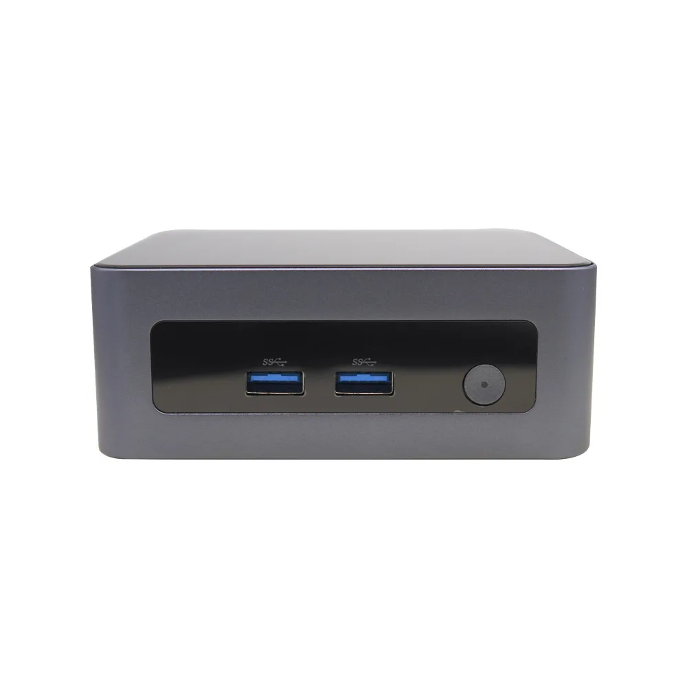 Mini Computer Small Host AMD Ryzen R5 5600H High Performance Office Gaming Cinema Mini Desktop Computer