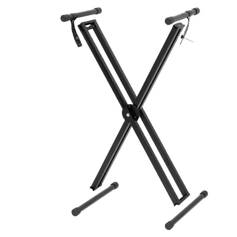 

KS-C2H Professional High Quality All Metal Adjustable Keyboard Stand Portable Double Stand Musician