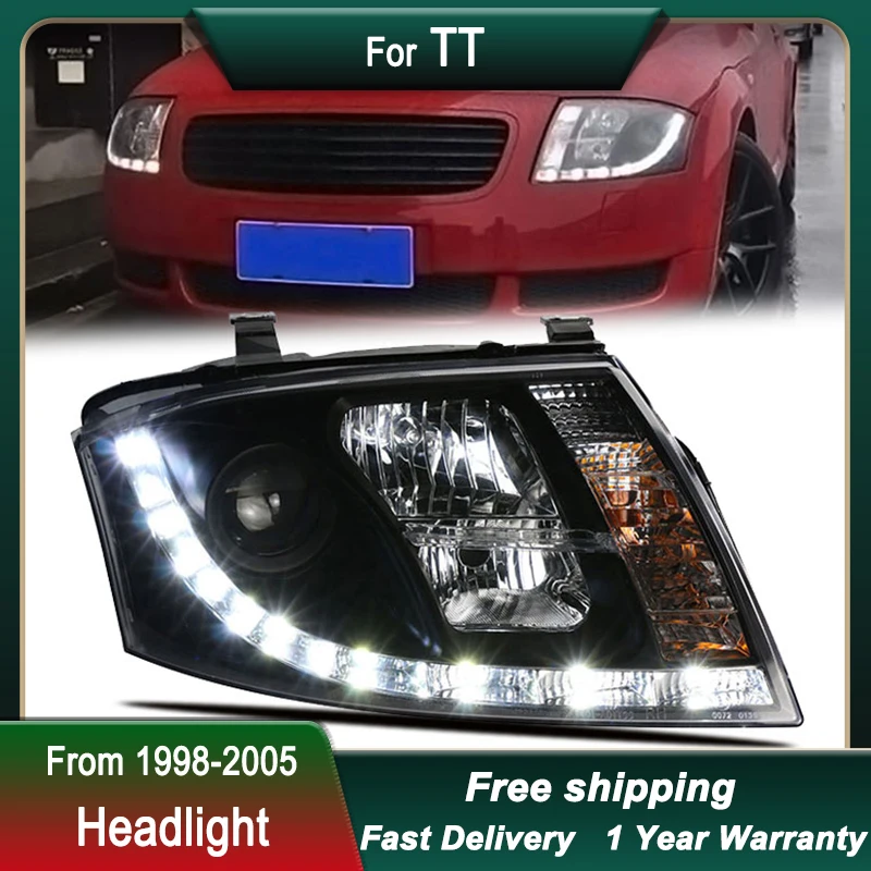 

Car Headlights For Audi TT 1998-2005 Full LED Bi Xenon head Light New Design LED Head Lamp DRL Head Lamp Front light Assembly