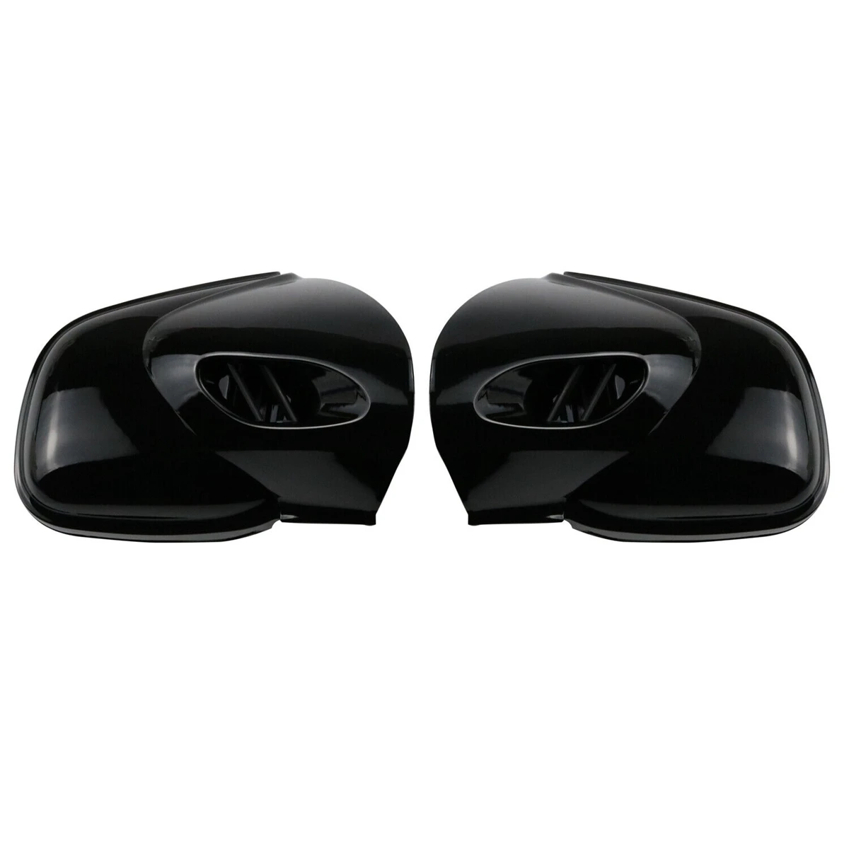 Bright Black Motorcycle Rearview Side Mirrors Fits For- K1200 K1200LT K1200M 1999-2008