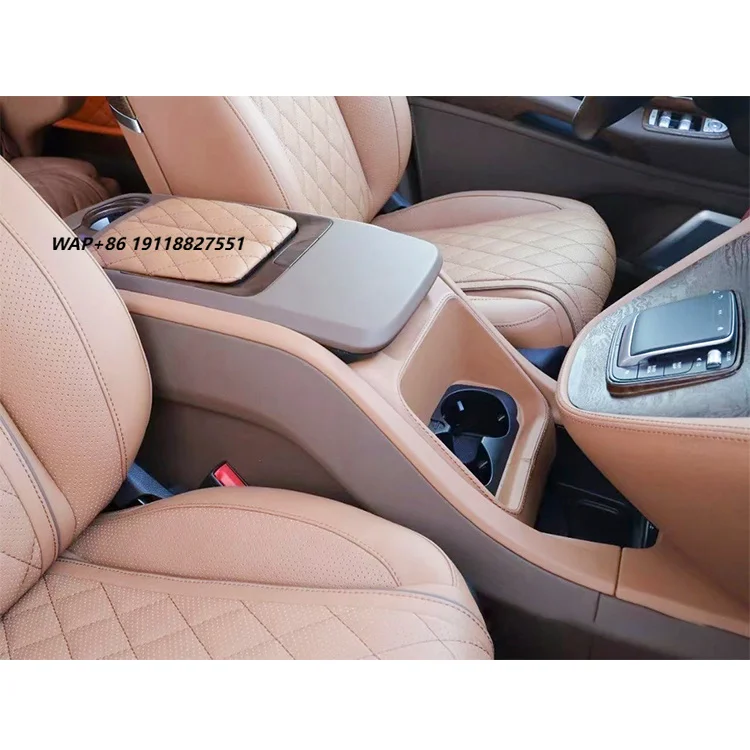 Car Interior Modification Central Luxury Armrest Box With Refrigerator