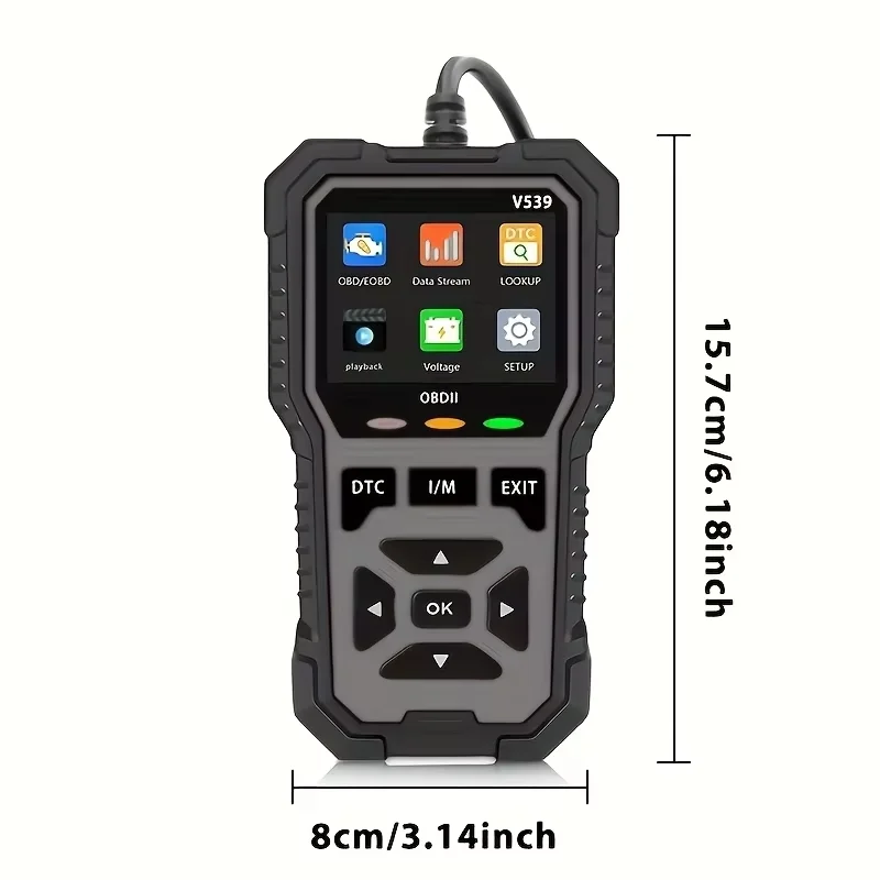 Car OBD2 Scanner Diagnostic Tool Code Reader Engine Fault Code Reader Diagnoses All OBD II Protocol Cars Since 1996 Scan Tool