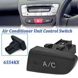 New 1PC Car Air Conditioner Unit Control Switch Push Button For Toyota Aygo Mk1 2005-2014 Peugeot 107 Citroen C1 6554 KX 6554KX