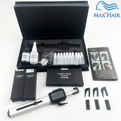 No need V-Light Technology Hair Extension Machine white Hair Extension Tools Kit Set with V light Hair No contact extension glue