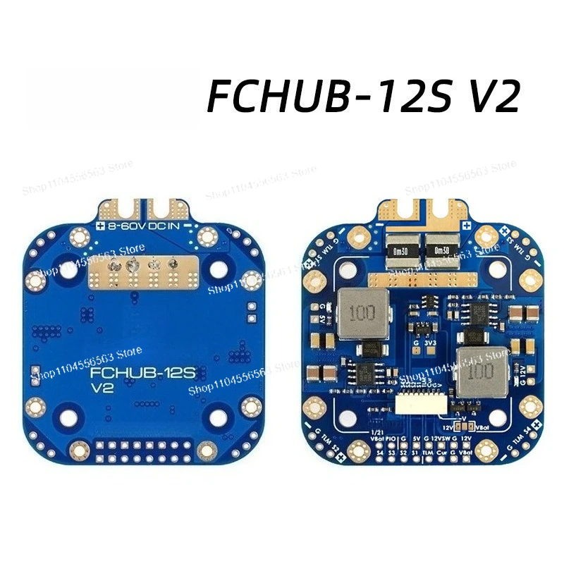 

Плата распределения питания для дронов FCHUB-12S 440A с выходами 5В и 12В для FPV-гонок и систем полетов на большие расстояния