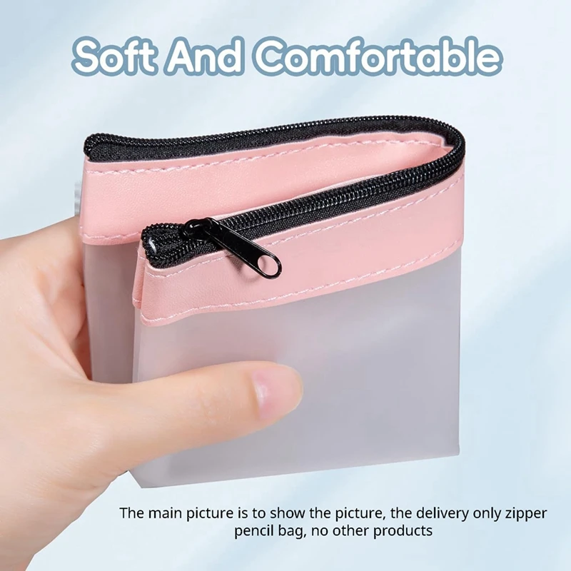 6 шт., прозрачный пенал для карандашей