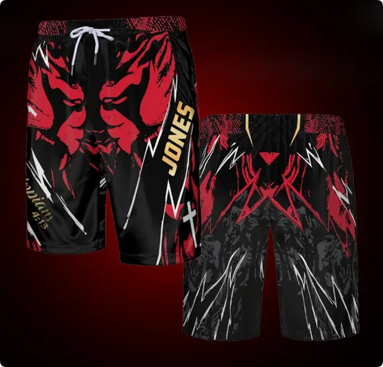 

Новые боксерские шорты UFC 309 серии «Джон Джонс» 2026 года, мужские и женские, свободные, дышащие, быстросохнущие, для единоборств, модные повседневные шорты