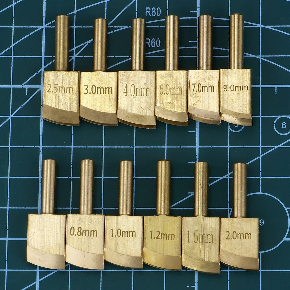 1pc DIY Leather Edger Tool, Leather Soldering Iron Tip, Professional Press Sealing Repairing Tip, DIY Leather Ironing Head Devic