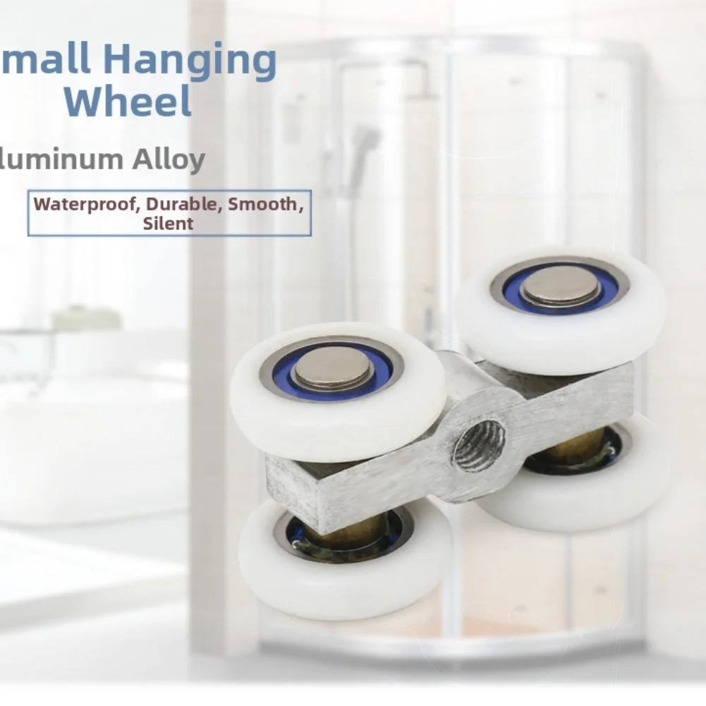 Pack Of 8 Castors For Sliding Doors, Sliding Door Roller Castors For Sliding Door Rollers With 4 Wheels  Home Improvement