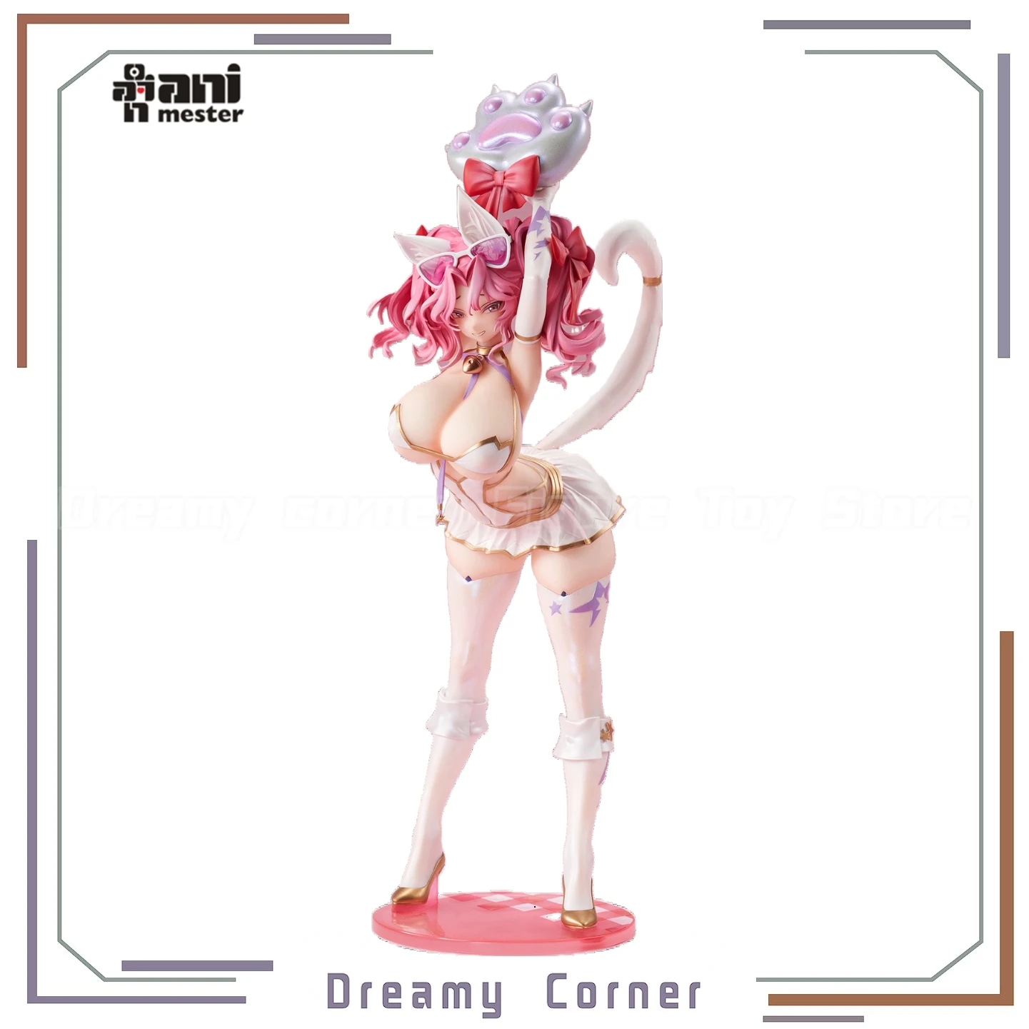 

【В наличии】AniMester Mianmian Miao Wrestler Casey масштаб 1/6, фигурка, модель игрушки