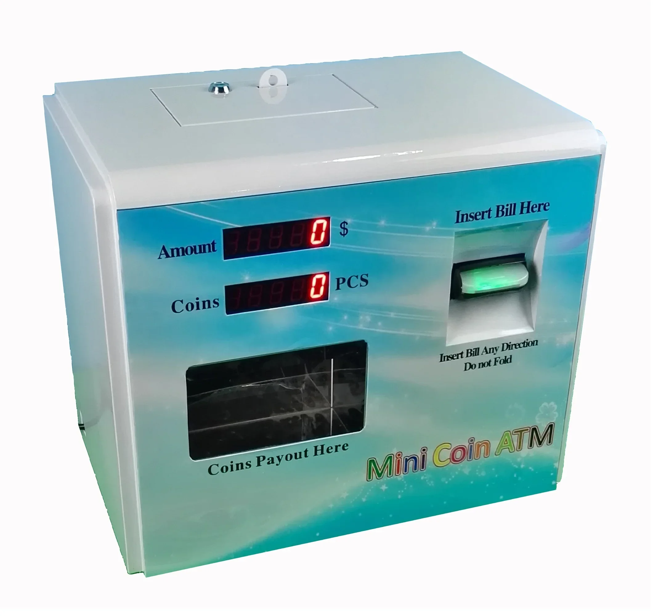 Mini Wall-Mounted Money Exchange Machine Device