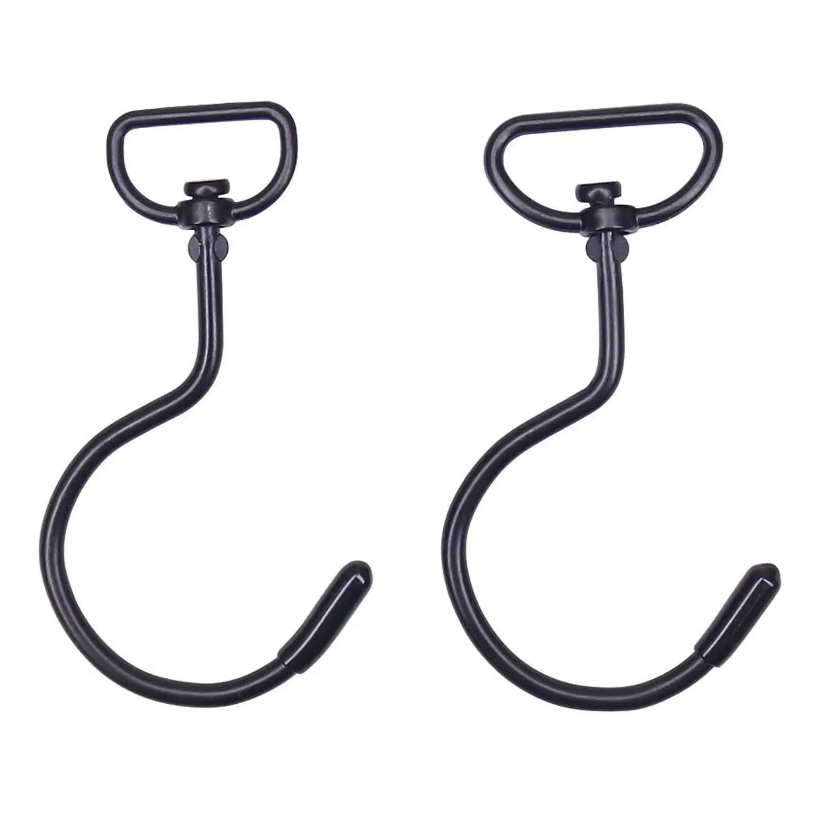 Hanging Hooks 360 Degree Rotating Iron Metal Hanging Hooks Heavy Duty for Closet Kitchen Pots Pans Organization
