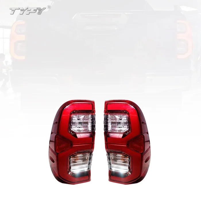 Led Rear Lights Turn Signal Brake Reverse Day Light Tail Lamps For Toyota Hilux Revo