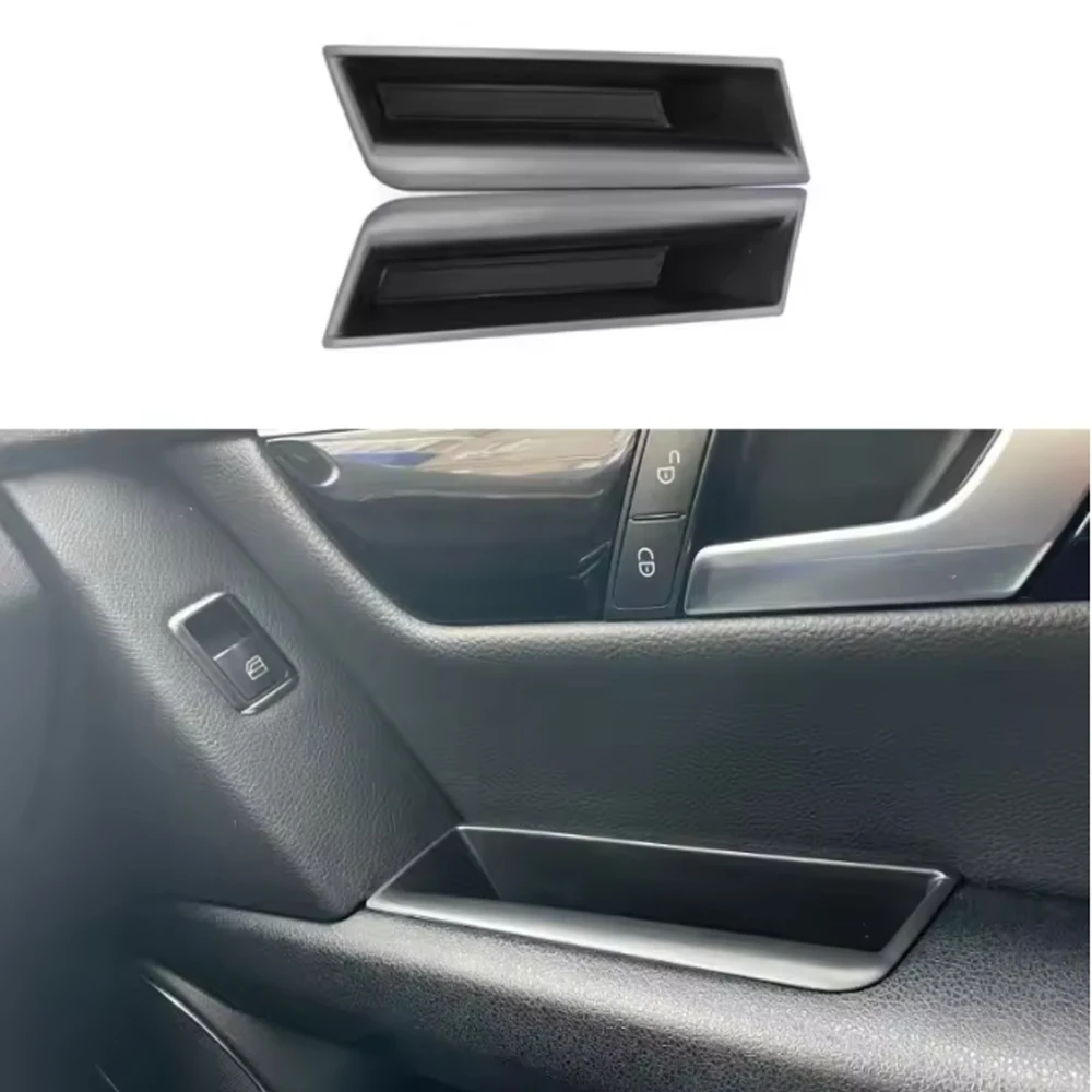 Für Mercedes Benz C-Klasse W204 C180 C200 C260 C300 2008-2014 ABS Auto-Tür-Armlehnen-Aufbewahrungsbox Zubehör – Detail 3