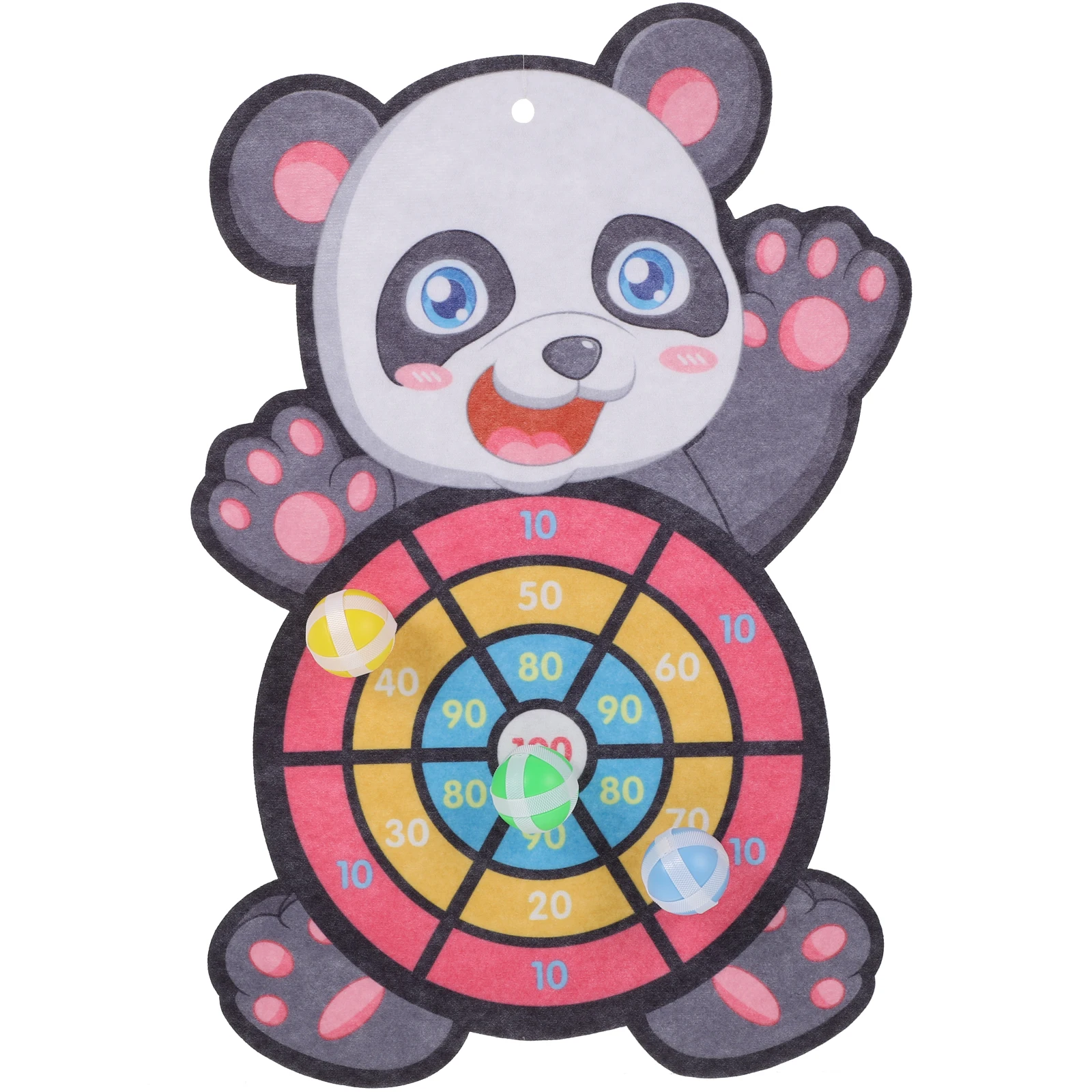 Palla appiccicosa Bersaglio per freccette Giocattoli da esterno per bambini Palline Bersagli per bambini Gioco di lancio in plastica