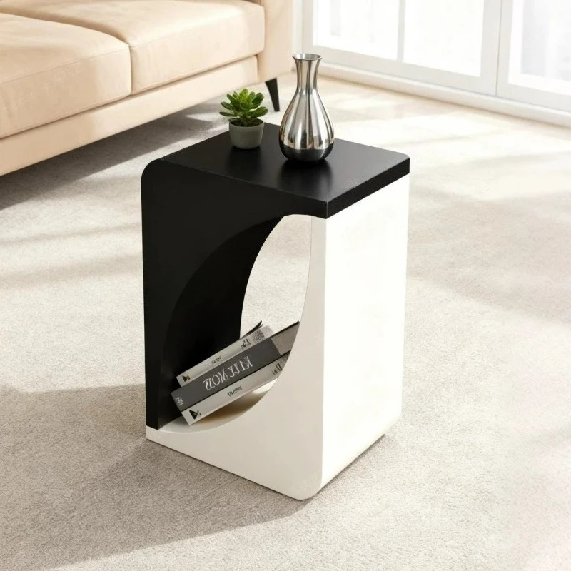Minimalist Style Sofa Side Tables High-end Home Corner Table Coffee Table Balcony Table Modern Bedroom Nightstands Furniture - view 2