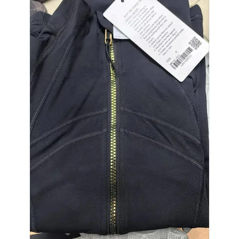 

Women Define Hip Length Running Jacket Buttery-soft Weightless Four-way Stretch Sportswear Slim Fit Yoga Athletic Jackets